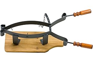 MEFRA Fermart Porta Prosciutto F.B.Con Base Legno