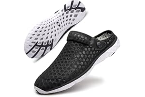 GAATPOT Sabots Mules Homme Femme Sandales Chaussures de Jardin Respirant Amants Pantoufles D'Été Aquatiques de Plage Piscine Chaussons 36-48