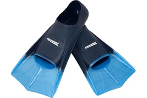 AQUA SPEED HIGH TECH Short Training Fins | Swimming Fins | Short Fins | Diving Fins | Sizes 33-48
