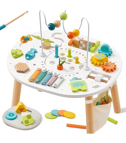 VERTBAUDET Grand Coffret Sensoriel Bébé – 15 Pièces En Plastique Souple – Balles, Cubes Et Animaux (dès 10 Mois)