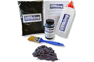 Floc-king, Kit per floccaggio fai da te piccolo, per cruscotto, in nylon, finitura resistente