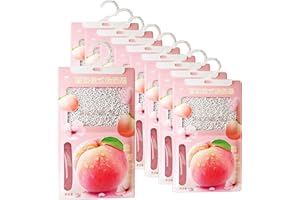 AHYDFSR Absorbeur D'humidité 9Pcs 100g, Déshumidificateur Penderie Suspensible avec parfum, Sac Granulés Asséchants,deshumidificateur d air anti moisissure, pour Armoire, Chambre, Salle de Bain