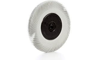 Scotch-Brite (TM) Brosse à poils radiaux Cubitron/Oxyde d'aluminium, 6000 tr/min, 6 diamètres x 7/16 de largeur, grain 120 (lot de 1)