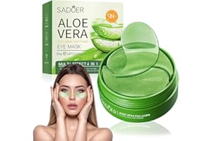 ‎FQQF Augenpads Gegen Augenringe,Kollagen Augenpads Gegen Augenringe Mit Aloe Vera,Augenringe Entfernen,Mindern Falten und Schwellungen