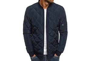 RLEHJN Doudoune Blouson Homme Hiver Chaud Manteau épais Veste Moto épaissir Chaud Slim Manteau à Capuche Hiver Veste Matelassée Zipper Basique Jacket Couleur Unie Bon Marché avec Cordon