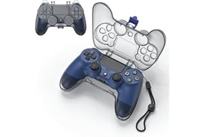 TIILETZOTE Controller Case for PS4 Controller, Protective Case for Playstation 4 DualShock 4 Wireless Controller, PS4 Carrying Travel Case PS4 Controller Storage Bag, PS4 Dust Cover Game Accessories (Schwarz)