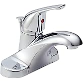 Delta B510LF temel standart Centerset Banyo bataryası banyo musluk, krom