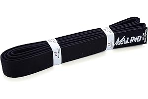 Malino Karaté Ceinture d'arts martiaux 100 % coton 4,2 cm