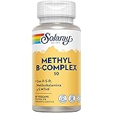 SOLARAY&reg;. Methyl B complex 60VegCaps - Gluten Free - Vegan Friendly