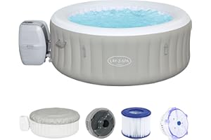Spa gonflable rond BESTWAY Lay-Z-Spa Tahiti Airjet™ 2 - 4 personnes, 180 x 180 x 66 cm