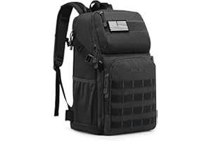 G4Free Wojskowy plecak taktyczny, 35 l, duży plecak wojskowy Assault Pack Molle plecak na co dzień, do aktywności na świeżym powietrzu, wędrówek, na kemping, trekking, polowanie