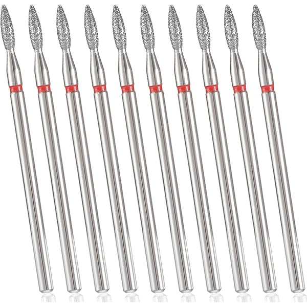 Ejoyous 5-teiliges Nagelfräser Set – Silikon Bits 2,35 Mm, Für Maniküre, Acrylnägel & Feilen, Inkl. Aufbewahrung