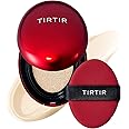 [*Mini Size*] TIRTIR Mask Fit Red Cushion Foundation | Japan's No.1 Choice for Glass skin, Long-Lasting, Lightweight, Buildable Coverage, Semi-Matte (13W Cream, 4.5g (Pack of 1))