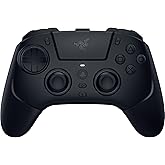 Razer Raiju V3 Pro - PlayStation 5 ve PC i&ccedil;in kablosuz e-spor kontrol cihazı - 4 &ccedil;ıkarılabilir d&uuml;ğme ve 2 pen&ccedil;e tutma tamponu