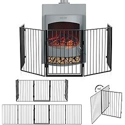 Barrière De Sécurité Enfant Blanc Pivotante Manuelle, L.76-82cm