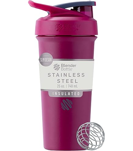 Blender For Smoothies Insulated Stainless Steel Shaker Cup 24oz