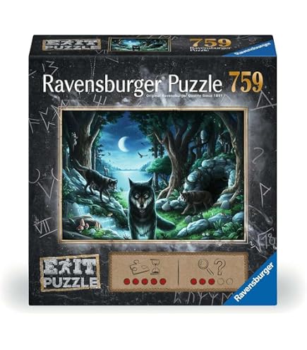 Ravensburger Wolf Family In Summer 1000 Piece Puzzle – Animal Wildlife Jigsaw For Adults & Teens Ages 14+ - View #3