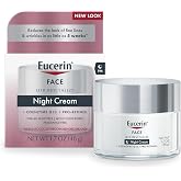 Eucerin Q10 Anti-Wrinkle Night Cream + Pro-Retinol, Facial Cream for Sensitive Skin, 50 ml Bottle