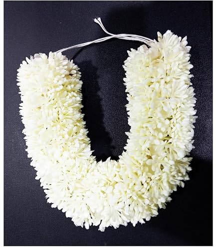 Gajra - Guirlande De Fleurs Artificielles Pour Cheveux - Accessoire Mariage - Rose - Neuf Avec étiquettes