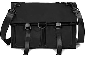 OSOCE Messenger Bag for Men, Convertible Laptop Backpack Large Crossbody Shoulder Bag Satchel Bag Work Casual