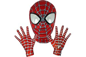 GDFJBG Spider Masks Superheled Maske Held Maske für Kinder Erwachsene Halloween Maske Deadpool Maske für Halloween Film Cosplay Kostüm Requisiten Zubehö