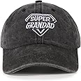 NOEMIN 50th 60th 70th 80th Birthday Vintage Baseball Cap for Men - Birthday Gift Cool Unusual Stuffs Ideas Caps for Dad Uncle Grandad, 1945/1955/1965/1975 Birthday Gifts for Men
