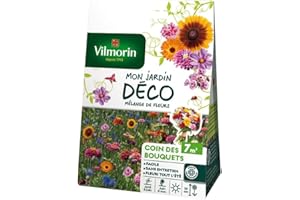 Vilmorin 5858007 Pack de Graines Mélange de Fleurs Coin des Bouquets 7 m² Multicolore