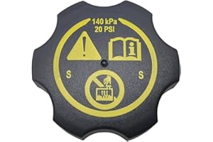 VSREI Tappo Radiatore Auto, Tappo Vaschetta Radiatore, Tappo Refrigerante Radiatori ABS compatibile con Vauxhall Opel Corsa D E Astra J K Insignia A B,etc