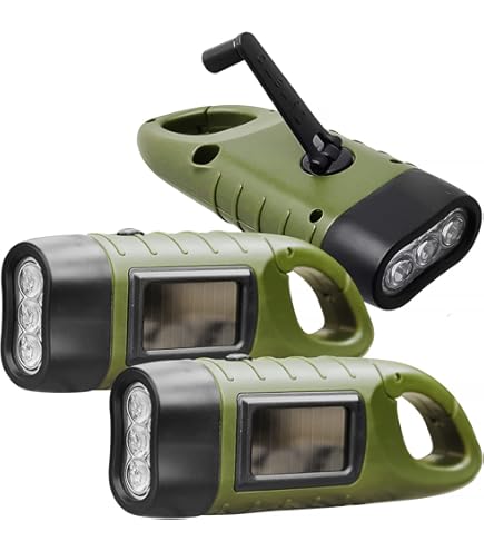 Lampe De Poche Solaire Rechargeable (paquet De 2), Lampe De Poche à