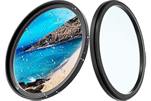 Heysliy 77mm UV Filter, Ultraviolet Protection Lens Filter with High Clarity Durable AGC Optics Glass, Multi Coated Camera Filters for Sony, Nikon, Canon, DSLR