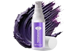 HUBBMX Lila Zahnpasta für Zahnaufhellung,Purple Zahnaufhellung Zahnpasta, Lila Zahnpasta Whitening, Zahnaufhellung lila,Purple Toothpaste for Whitening Teeth
