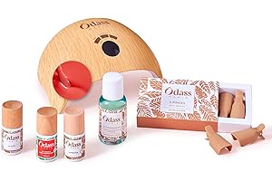 ÔDASS PARIS Odass Paris - Kit Découverte Vernis Semi-Permanent Sans HEMA, Sans TPO & Vegan - Dépose Douce sans Abîmer les Ongles - Fabriqué en France - 1 Teinte