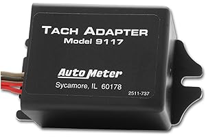 AUTO METER 9117 Tachometer Adapter, Black