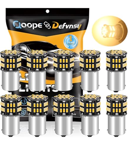 Ampoules LED BA9S Lot De 4 - 6V, Blanc, Pour éclairage Intérieur Voiture (plaque, Carte, Boîte à Gants)