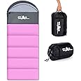 SAIL Sleeping Bag 3-4 Season Waterproof Indoor & Outdoor Use 1.3KG/2KG for Kids & Adults for Hiking, Backpacking and Camping