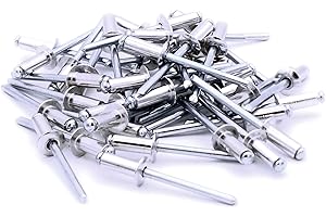 SINGULARITY SUPPLIES M4 (4mm x 6mm) Dome Blind Rivet - Aluminium (Pack of 40)