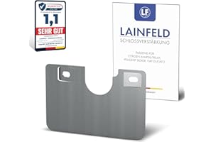 LAINFELD Einbruchschutz | Prick Stop Fahrertür | Türsicherung für FIAT Ducato, Citroen Jumper, Peugeot Boxer | Wohnmobil Sicherheit Prickstop