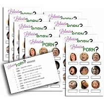 Labour or Porn Baby Shower Game - 10 Pack - Hilarious Game Idea ...