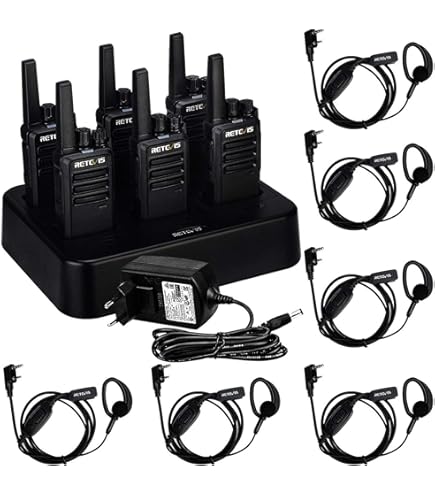 10 Oreillettes Sécurité Acoustique - Compatible Baofeng, Motorola, Kenwood