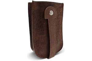 Safekeepers Schlüsselglocke - Lederschlüsseltasche - Glockenform - Schlüsselmäppchen - Schlüsselmäppchen Damen - Schlüsselmappe - Schlüsselbörse -Leder - Schlüsse