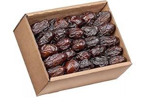 Datteri Medjoul Israeliani grandi e polposi Premium Jumbo (classe 1) - 1 Kg Naturali, senza aggiunta di zuccheri o additivi, Italia Spezie