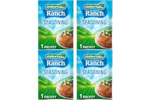 GIFTOLUXE Hidden Valley Original Ranch Salad Dressing and Seasoning Mix 28 g | Perfect for Burgers, Sandwiches, Wraps or as a Salad Topping | Tasty and Versatile Seasoning | 4 pack