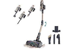 Cecotec Aspiradora Escoba sin Cable Conga Rockstar RS90 Pet Flex. 600W, Potencia de Succión 160AW, 40kPa, Modo Auto, Cepillo Animales y Tubo Flexible, Limpia hasta 140m2 sin parones en Modo Eco