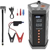 Pikas Joyplus Ara&ccedil; Ak&uuml; Takviye Cihazı 16000 mAh | 8 Bar 116 PSI Hava Kompres&ouml;r&uuml; | Jump Starter | Taşınabilir Powerbank | LED 