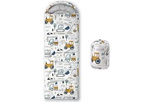 HOSIMA Sacos de dormir, saco de dormir momia para adultos, niñas, niños, impermeable, para camping, senderismo, exterior, viajes, caza, con bolsas de compresión (ZQ0019)