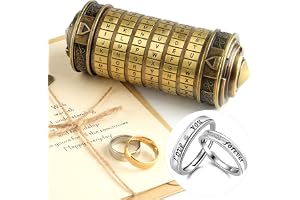 TUPARKA 5 st Da Vinci-kod mini Cryptex alla hjärtans dag intressant kreativ romantisk födelsedagspresent till henne