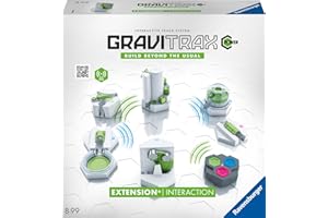 Ravensburger GraviTrax Power Erweiterung Interaction. Elektronisches Zubehör für Kugelbahnen für Kinder ab 8 Jahren. Kombinierbar mit Allen GraviTrax Produkten und -Linien