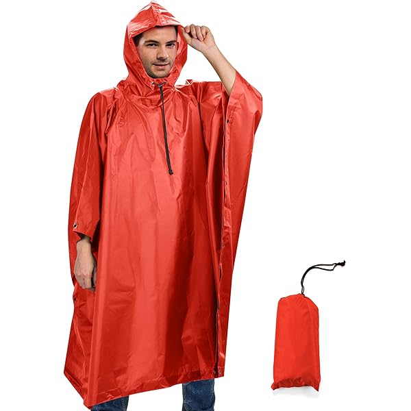 Mantella Da Pioggia Per Bici - Impermeabile, Leggera, Con Pannello Trasparente E Riflettenti - Foto 12