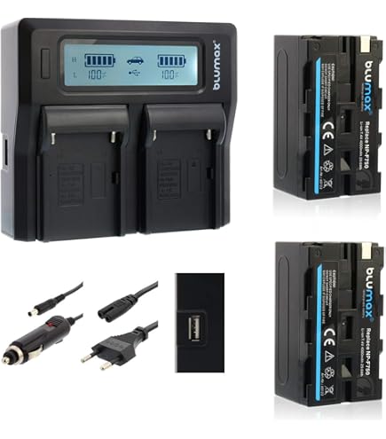 Akku für Sony NP-F980 5V USB DC 8,4V Ladegerät NP-F970 65235-90263-90302 eBay