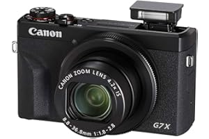 Canon PowerShot Digital Camera [G7 X Mark III] with Wi-Fi & NFC - International Version - Black